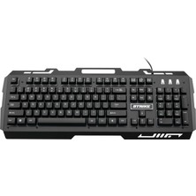 MF Product Strike 0197 Kablolu Rgb Gaming Klavye Siyah