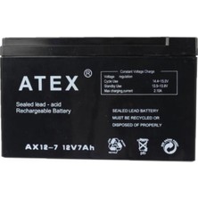 Atex 12Volt 7A Akü