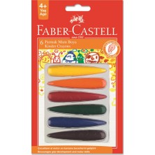 Faber-Castell Parmak Mum Boya 6'lı