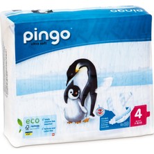 Pingo Ekolojik Bebek Bezi No:4 Avantaj Paket
