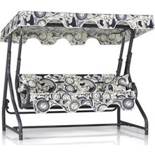 Erinöz Ruta 3 Kişilik Bahçe Balkon Teras Salıncak