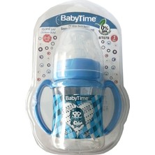 BabyTime Geniş Ağızlı Kulplu Biberon 150 ml