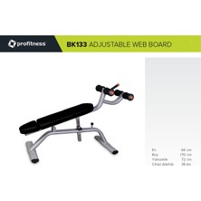 Profıtness Adjustable Web Board BK133 Mekik Sehpası