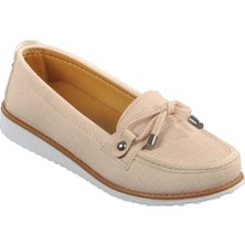 Wanetti Bbt-206 Krem  Günlük Kadın Ayakkabı