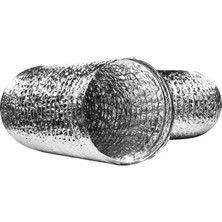 Maviay 76 mm Çap Alüminyum Flex Hava Kanalı 10 Metre Davlumbaz Borusu