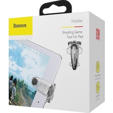 Baseus Ateş Düğmesi - Pubg - Tüm Oyun Ve Telefonlar İle Uyumlu Oyun Konsolu - Universal Oyun Adaptörü Şeffaf ACPBCJ-02