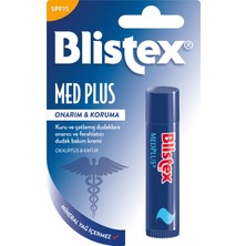 Blistex MedPlus Stick SPF 15 Kuruyan ve Çatlayan Dudaklara Yoğun Bakım