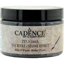 Cadence ZE-106 Zeugma Taş Efekt Ikaros 150 ml Su Bazlı Rölyef Pasta Karakteristik Taş Etkisi