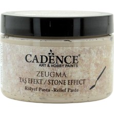 Cadence ZE-103 Taş Efekt Triton 150 ml İç ve Dış Mekan Uygulamaları için Dayanıklı Rölyef Pasta