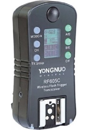 Yongnuo RF605C Canon Uyumlu Flaş Tetikleyici