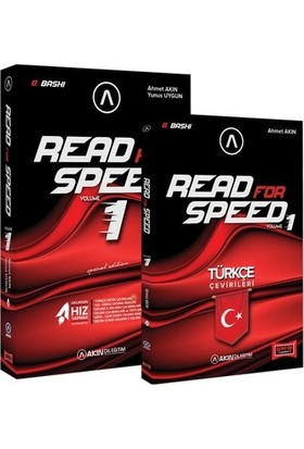Akın Dil & Yargı Yayınları Read For Speed