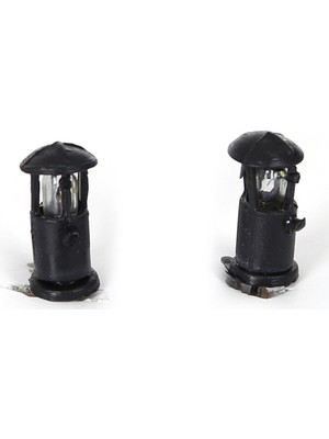 Del Rey  Bahçe Zemin Lamba Kırmızı Işık 1/100 5'li