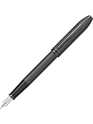 Cross AT0046-60MS Towsend Çizgili Pvd Kaplama Dolma Kalem M Uç