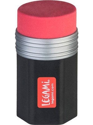 Legami K065702 Kalemtıraş Silgi Çift Girişli Siyah