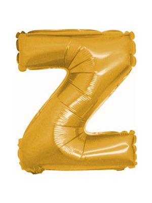 Whi̇te Süs Folyo Balon Harf Z Altın 16" 40 cm Pk:1
