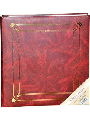 Aledo 50 Yaprak (100 Sayfa) Yapıştırmalı Albüm "bordo"