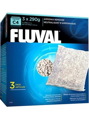 Fluval C4 Amonyak Giderici 3 x 290 gr