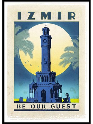 Beril Yamaç Design Studio İzmir Vintage Reprodüksiyon Poster