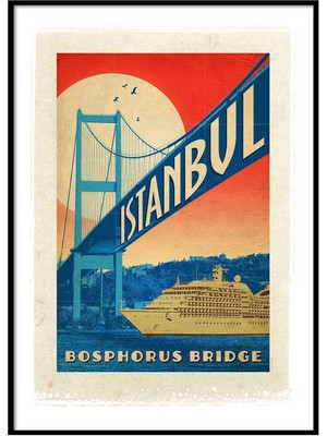 Beril Yamaç Design Studio İstanbul Vintage Reprodüksiyon Poster