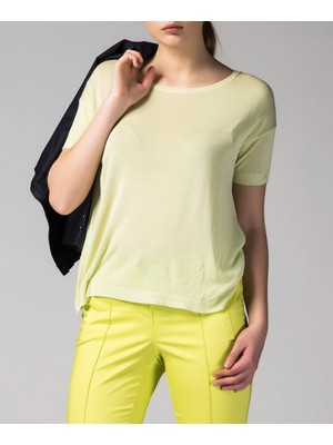 Roman Kadın Sarı Triko-Y1472002-012