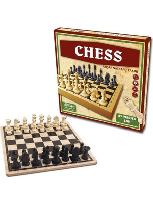 Star Oyun Chess Ahşap Satranç Takımı