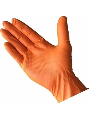 Has-Pet Masterforce Turuncu Nitril Eldiveni Xl 50'li