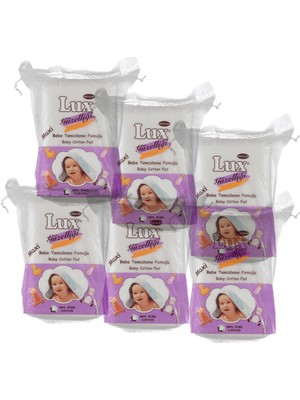 Lüx  Bebe Temizleme Pamuğu 6'lı