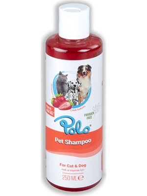 Polo Çilek Kokulu Köpek Şampuanı 250 ml