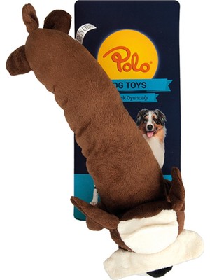 Polo Peluş Kahverengi Sosis Köpek 35MM