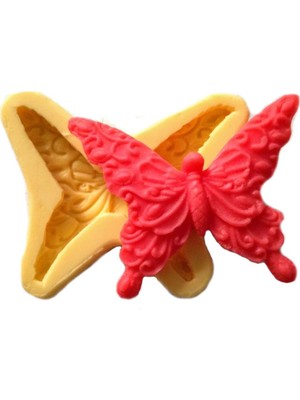 Simo Silikon Kelebek Sabun ve Kokulu Taş Kalıbı