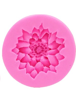 Simo Krizantem Şeker Hamuru, Sabun Kokulu Taş Için Silikon Kalıp