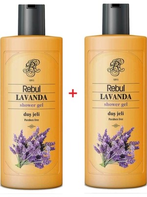 Rebul Duş Jeli Lavanta 500 ml 2'li