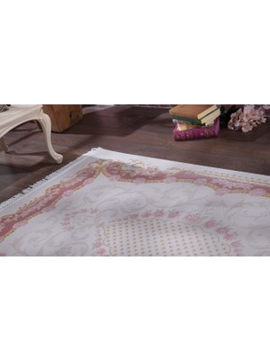 Gümüşsuyu Prestige 3961 P20 Pembe Makina Halısı 150 x 230 cm