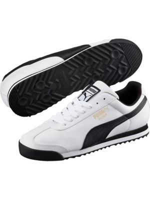 Roma Basic White-Black Unisex Beyaz Sneaker 35357204