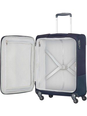 Samsonite Base Boost 55 cm Kabin Boy Kumaş Valiz