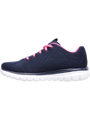 Skechers GRACEFUL-GET CONNECTED Kadın Lacivert Spor Ayakkabı - 12615 NVHP