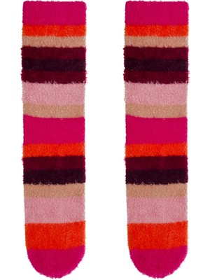Penti Çok Renkli Çizgili Soket Çorabı