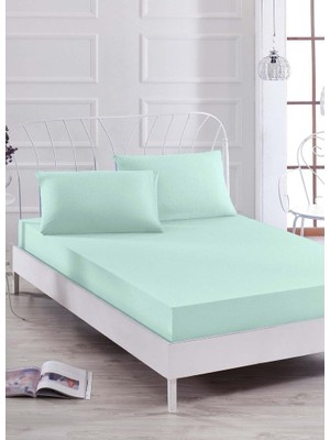 Mertim Tek Kişilik Lastikli Çarşaf Seti Mint