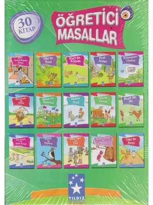 Öğretici Masallar 30 Kitap Takım