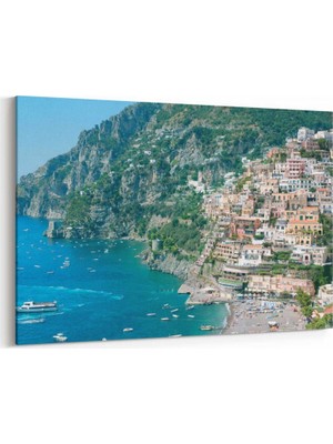 Shop365 Amalfi Pilajı Kanvas Tablo 75 x 50 cm SA-2170