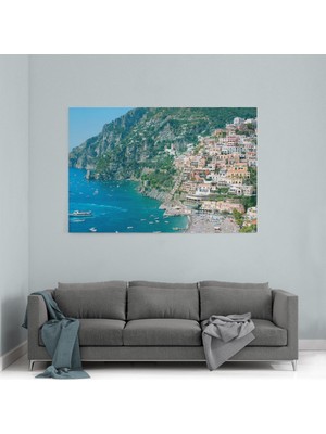 Shop365 Amalfi Pilajı Kanvas Tablo 75 x 50 cm SA-2170