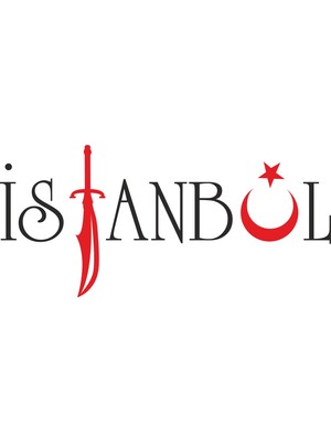 Sticker Fabrikası Istanbul Sticker  15 x 7,5 cm Renkli