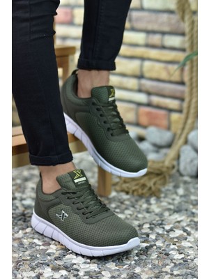 Riccon Haki Beyaz Unisex Sneaker 0012065