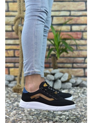 Riccon Siyah Vizon Erkek Sneaker 00122001