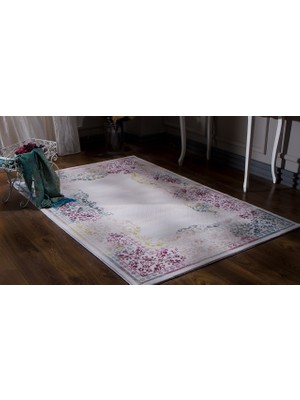 Gümüşsuyu Armoni 5422 M20 Mor Makina Halısı 150 x 230 cm