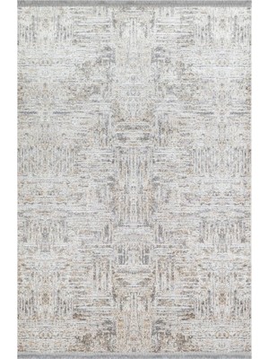 Eko Halı Sateen St 08 Bej Gold Yıkanabilir Kaymaz Taban Ince Halı Kilim 160 x 230 cm