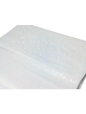 Fiesta Soft Etaminli 6'lı Havlu Kanaviçelik Beyaz 50 x 90 cm