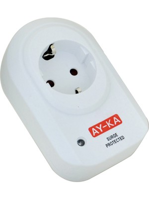 Ay-Ka Tekli Akım Korumalı Priz Yüksek Güvenlikli Ofis ve Ev Kullanımı İçin Uygun