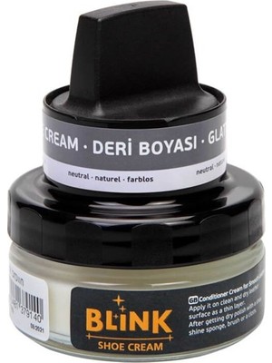 Blink Shoe Cream Cam Boya  Naturel