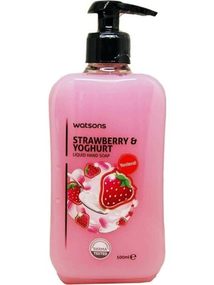 Watsons Çilek ve Yoğurtlu Sıvı Sabun 500 ml